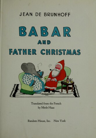 Book cover for Babar & Father Xmas