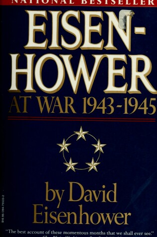 Cover of Eisenhower at War: 1943-1945`