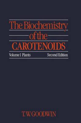 Book cover for The Biochemistry of the Carotenoids