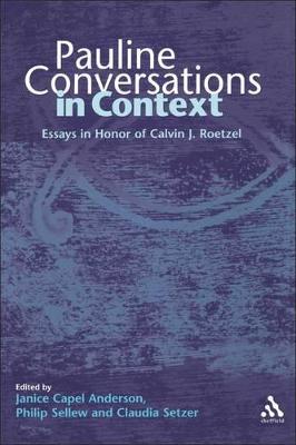 Book cover for Pauline Conversations in Context