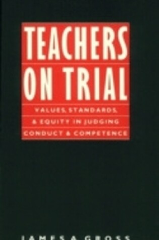 Cover of Teachers on Trial