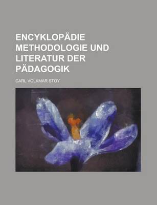 Book cover for Encyklopadie Methodologie Und Literatur Der Padagogik