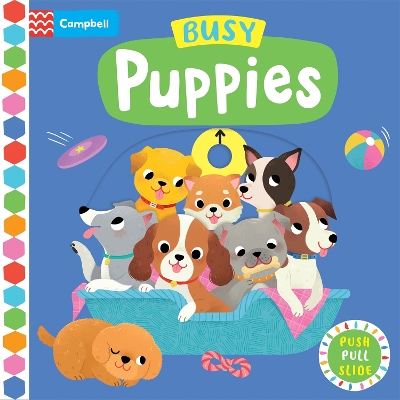 Book cover for Busy Puppies