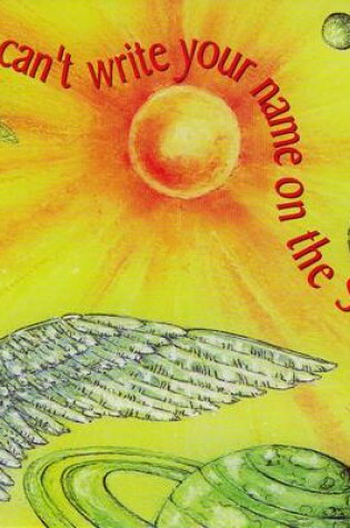 Cover of You Can't Write Your Name On The Sun