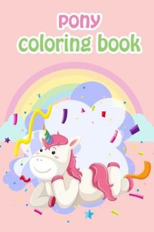 Cover of Pony Coloring Book