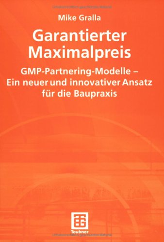 Cover of Garantierter Maximalpreis