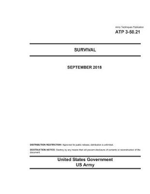 Book cover for Army Techniques Publication ATP 3-50.21 Survival September 2018