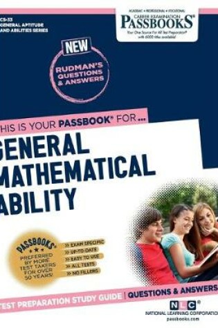 Cover of General Mathematical Ability (CS-33)