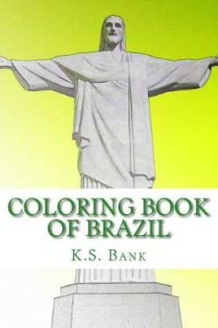 Cover of Coloring Book of Brazil.