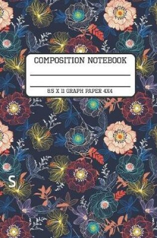 Cover of Composition Notebook Graph 4x4