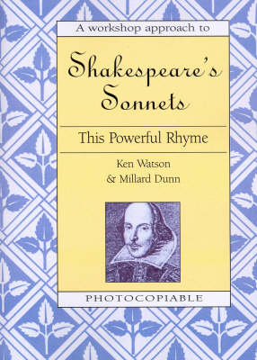 Book cover for A Workshop Approach to Shakespeare's Sonnets