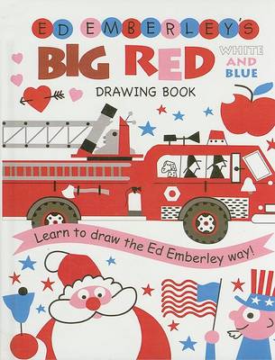 Book cover for Ed Emberley's Big Red Drawing Book