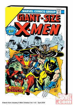 Book cover for Uncanny X-men Omnibus Volume 1
