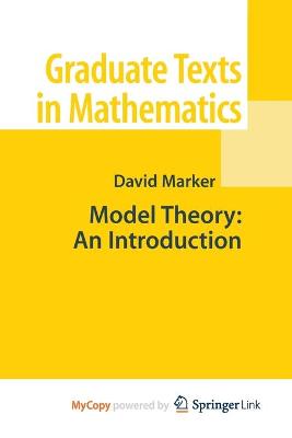 Cover of Model Theory