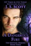 Book cover for A Dangerous Fury (The Sentinel Demons Book 3)