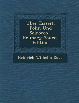 Book cover for Uber Eiszeit, Fohn Und Scirocco