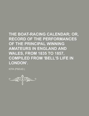 Book cover for The Boat-Racing Calendar