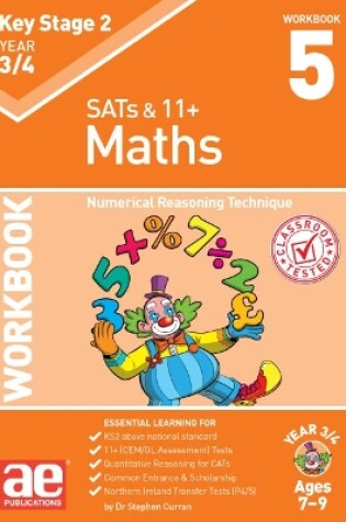 Cover of KS2 Maths Year 3/4 Workbook 5
