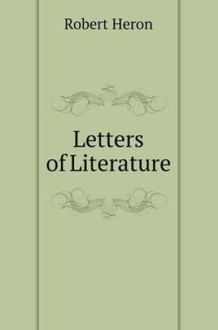 Cover of Letters of Literature