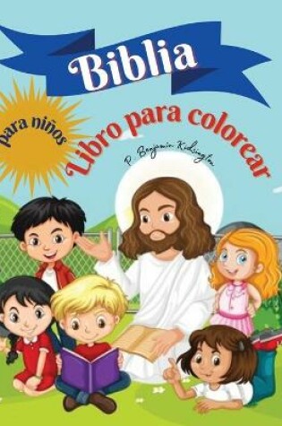 Cover of Biblia Libro para colorear para niños