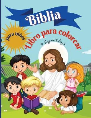 Cover of Biblia Libro para colorear para niños