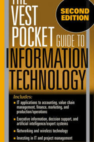 Cover of The Vest Pocket Guide to Information Technology