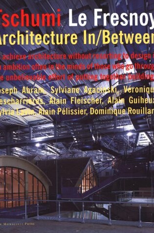 Cover of Tschumi Le Fresnoy
