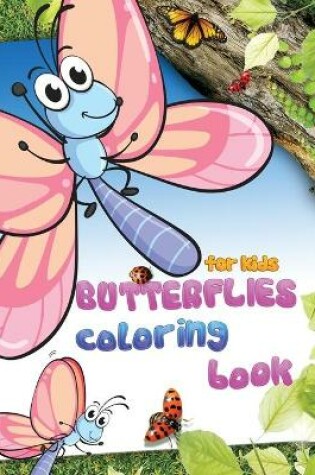 Cover of Butterflies coloring book