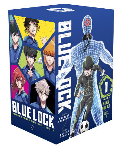 Cover of Blue Lock Season 1 Part 1 Manga Box Set