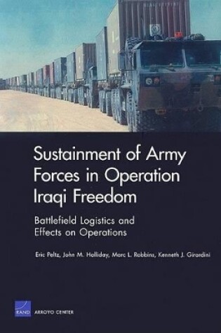 Cover of Sustainment of Army Forces in Operation Iraqi Freedom