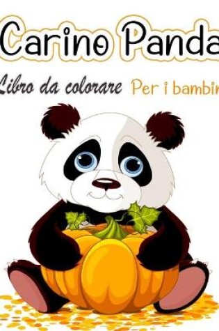 Cover of Libro da colorare panda carino per bambini