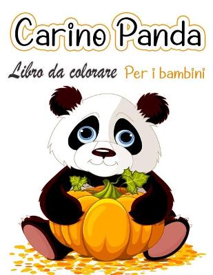 Book cover for Libro da colorare panda carino per bambini