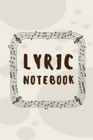 Cover of Lyrics Notebook