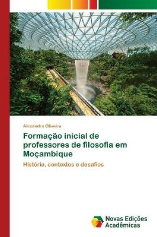 Cover of Formação inicial de professores de filosofia em Moçambique