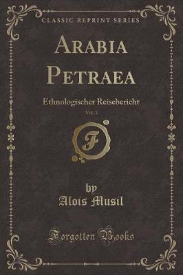 Book cover for Arabia Petraea, Vol. 3