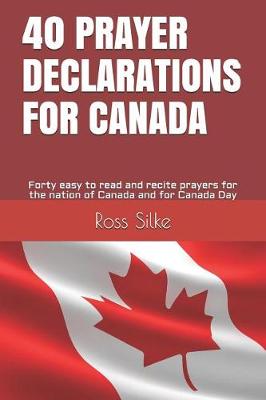 Book cover for 40 Prayer Declarations for Canada