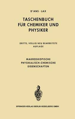 Book cover for Makroskopische physikalisch-chemische Eigenschaften