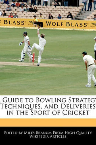 Cover of A Guide to Bowling Strategy, Techniques, and Deliveries in the Sport of Cricket