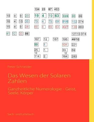 Book cover for Das Wesen der Solaren Zahlen