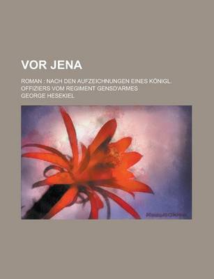 Book cover for VOR Jena; Roman