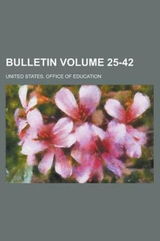 Cover of Bulletin Volume 25-42