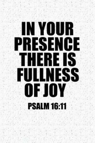 Cover of In Your Presence There Is Fullness of Joy