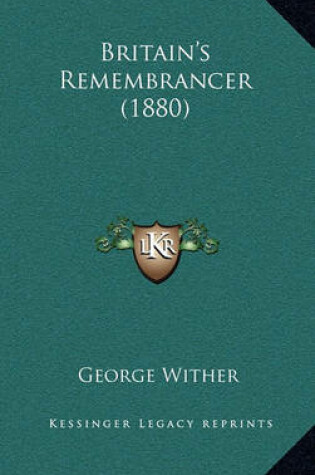 Cover of Britain's Remembrancer (1880)