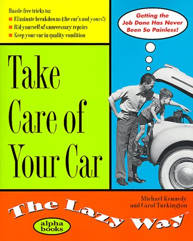 Book cover for The Lazy Way to Care for Your Car