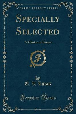 Book cover for Specially Selected