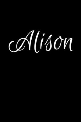 Book cover for Alison