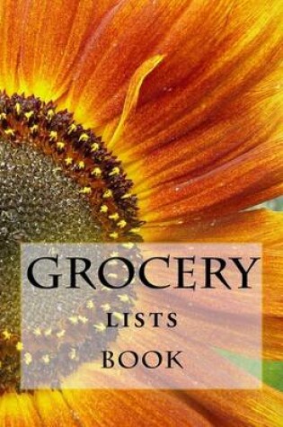 Cover of Grocery Lists Book