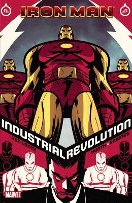 Book cover for Iron Man: Industrial Revolution