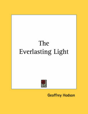 Book cover for The Everlasting Light