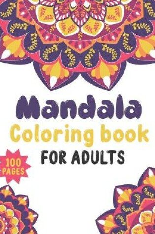 Cover of Mandala Coloring Book for Adults